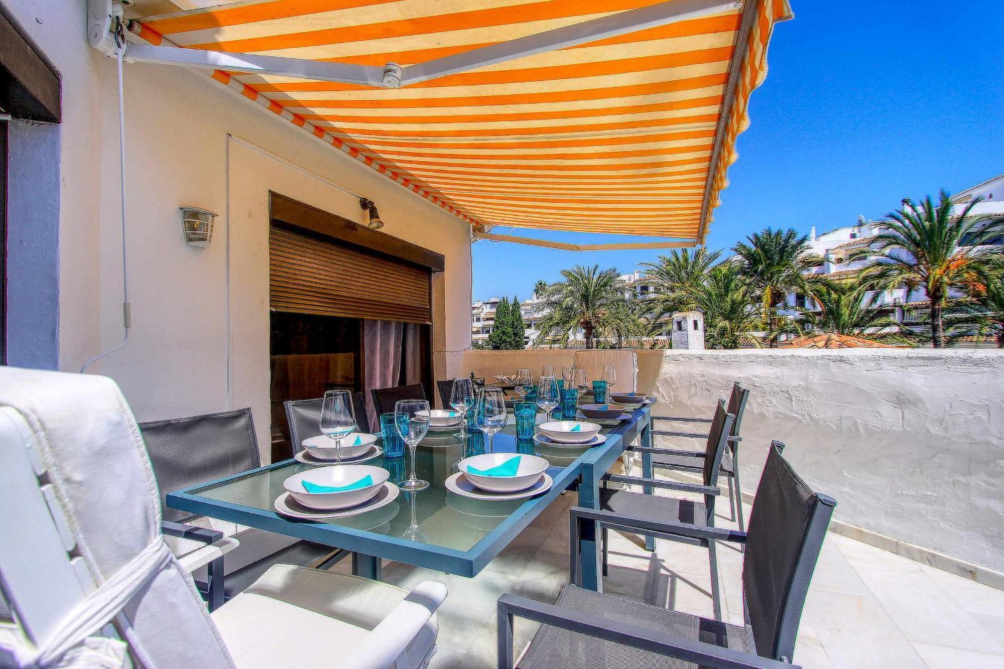 1108 Beachfront 2 Apartments With Roofterrace 80Mtrgt Beach 3 Pools Μαρμπέλλα Εξωτερικό φωτογραφία